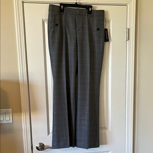 Banana Republic Gray Dress Pants Classic Straight-Leg